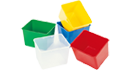 1138 Контейнер куб (5 цветов)